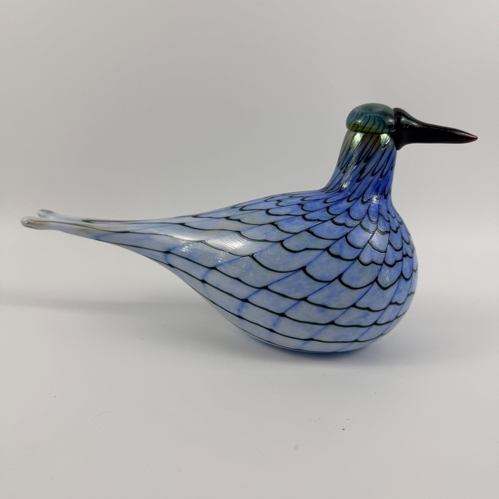 Iittala Birds by Toikka Rusee Grebe Kriikku Oiva Toikka Finland Glass Bird